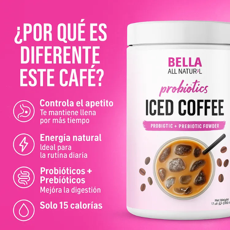 Probiotics icced coffe