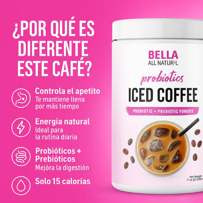 Probiotics icced coffe